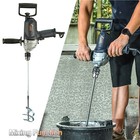 Maxxt Spade Handle 1 2  Electric Augers Post Hole Digging Mixing Drill Machine
