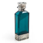 Sampson Mordan Victorian Teal Silver Combination Vinaigrette Scent Bottle C1868