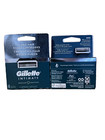 2 Gillette Intimate Pubic Hair Razor Cartridges 4 Razor Blade Refills