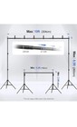 Emart Photo Video Studio Backdrop Support System Kit With Carry Bag