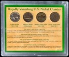American Nickels Of The 20th Century 4 Coin Set American Historial Society