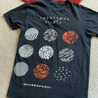 Twenty One Pilots Chest Approx  17   Blurryface Graphic Band T-shirt Flawed Db