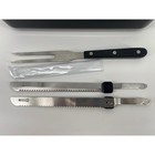 Oster Electric Knife Os Gray Excellent Fpstek2020 100w Set With Case And Fork
