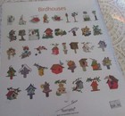 New sealed Studio Bernina Bernette brother Birdhouses Embroidery Card B1002