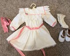 Pleasant Company Samantha Tea Dress Outfit American Girl Complete W  Shoes