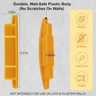 2-pack Magnetic Stud Finder - No Batteries Required  Powerful Magnet Locates Scr