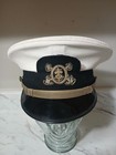 Vintage 1940s Bsa Sea Scout Skipper Visor Hat Size 7 Original Silver Bullion
