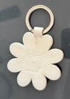 Coach Blue Flower Daisy Key Ring Keychain Keyfob