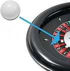  two  Ceramic 1 2 Inch Real Casino Grade Roulette Balls Pills Table Free Ship