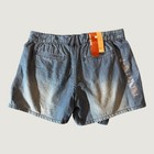 Gap Womens Denim Tie Waist Shorts 10 Blue Cotton Light Wash Casual Summer Boho