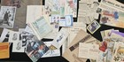 Huge Antique Vintage Ephemera Lot Postcards Photos Advertising Paper 1890s-1990s