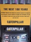 100 Years Caterpillar Pin Set  Keychains  cufflinks Centennial - Employee Gift