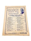 Vintage Edwin F  Goldman Miniature Concert Repertoire Cornet Trumpet Sheet Music