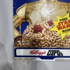 Vintage Star Wars Kellogg s C-3po s Cereal Box C-3po Mask On Back See-threepio