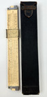 Vintage K   E Keuffel Esser Slide Rule 4080-3 Log Log Duplex Trig  With Case