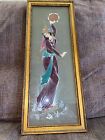Unsigned Miniature Painting Islamic Hand-painted Fine Art Dated 1966 Persia