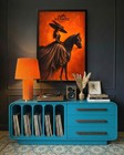 Herm  s Elegant Horse Fashion Wall Art Home Decor Canvas Poster Portrait Gallery 