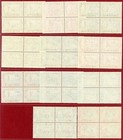 Malaya Perlis 1957-62   29-39  Block Of 4  Mint  Og  Nh  Scv  188 00