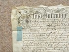 1704 Gaddesby Leicestershire Queen Anne Vellum Deed Document Indenture