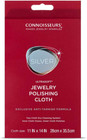 Connoisseurs Silver Polishing Cloth Jewelry Watches Cleaner Ultra Soft Cloth
