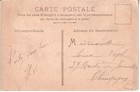 England Stamps Collage Postcard 1907 Used In France