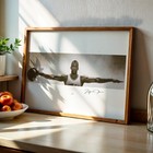 Michael Jordan Wings Panorama Poster Chicago Bulls Legend Arms Outstretched