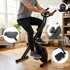 Foldable Exercise Bike Stationary Bike Cycling Fitness Workout Indoor Home Gym