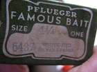 Pflueger Ballerina Old Wood Fishing Lure New In Original Box 5437