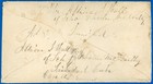 Apr 7 1840 s New York Ship   6cts On Cover  Trinidad To Cape May Courthouse  Nj 