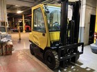 2019 Hyster 5000 Lb Solid Pneumatic Forklift With Side Shift 2 Stage Mast