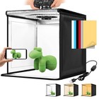 Photography Light Box Kit - Dimmable Shooting Tent With 6 Backdrops  Cri 95  120