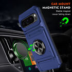 For Google Pixel 9 Pro Xl 9 Pro Card Holder Shockproof Rugged Case With Ring