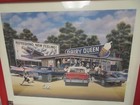 1994 Large Coca Cola Print Signed A Winning Combintaion By Pamela Renfroe 29 X24