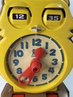 Vintage 1975 Tomy Owl Teaching Clock Wind Up Toy - Hong Kong -  Read