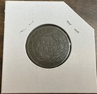 1834 Classic Head Half Cent - F vf - Nice  Light Circulation 