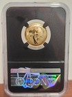 2019-w  5 Gold Apollo 11 50th First Day Of Issue Ngc Pf70 Ultra Cameo