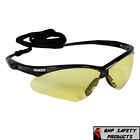 3 Pair Kleenguard Nemesis Amber Lens Safety Glasses Night Driving Shooting Z87 