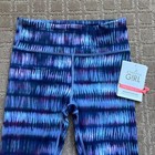 Athleta Girl High Rise Chit Chat Capri Legging Tie Dye Xl   14 Blue Purple Nwt