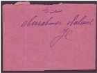 Ottoman Turkey Telegraph Message - Folded Form Palestine 1899 - Torn - Ottoman