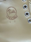 Nos Riedell 3311 Roller Skates Tan Leather Boots Size 11