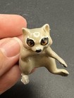 Vintage Hagen Renaker Miniature Porcelain Raccoon Mom Figurine