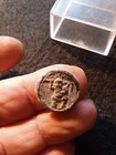 Superb Celtic Coin In Bronze  Bes God And Bull  Top Quality Coin