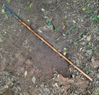 Custom Handmade Forged Carbon Steel Viking Hunting Spear Survival Spear W sheath