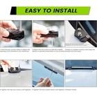 Ditch Light Brackets Hood Mount - 2pcs Universal Universal Ditch Light Brackets