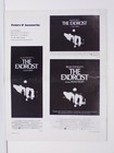 The Exorcist Pressbook 1970s William Peter Blatty Warner Bros Horror Movie