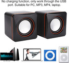 Computer Speakers For Desktop Pc  Laptop  Usb Powered External Stereo Speaker  V