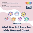 2730 Teacher Stickers  Small Reward Stars For Kids  Students  91 X 30 Sheets 