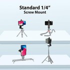 Phone Rotating Tripod Mount Adapter With Tripod Quick Release Ball Head 360  