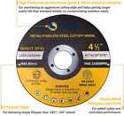 100pack 4 5  Cut Off Wheels 4-1 2 X1 16 X7 8  Metal Stainless Steel Cutting Disc