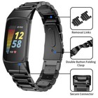 Metal Stainless Steel Watch Band Strap Bracelet Wrist Loop For Fitbit Charge 5